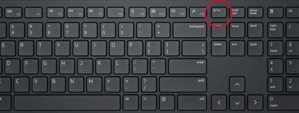 how to take a screenshot on a dell laptop
